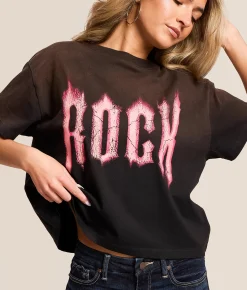 Rock Revival Hard Rock T-Shirt Black New