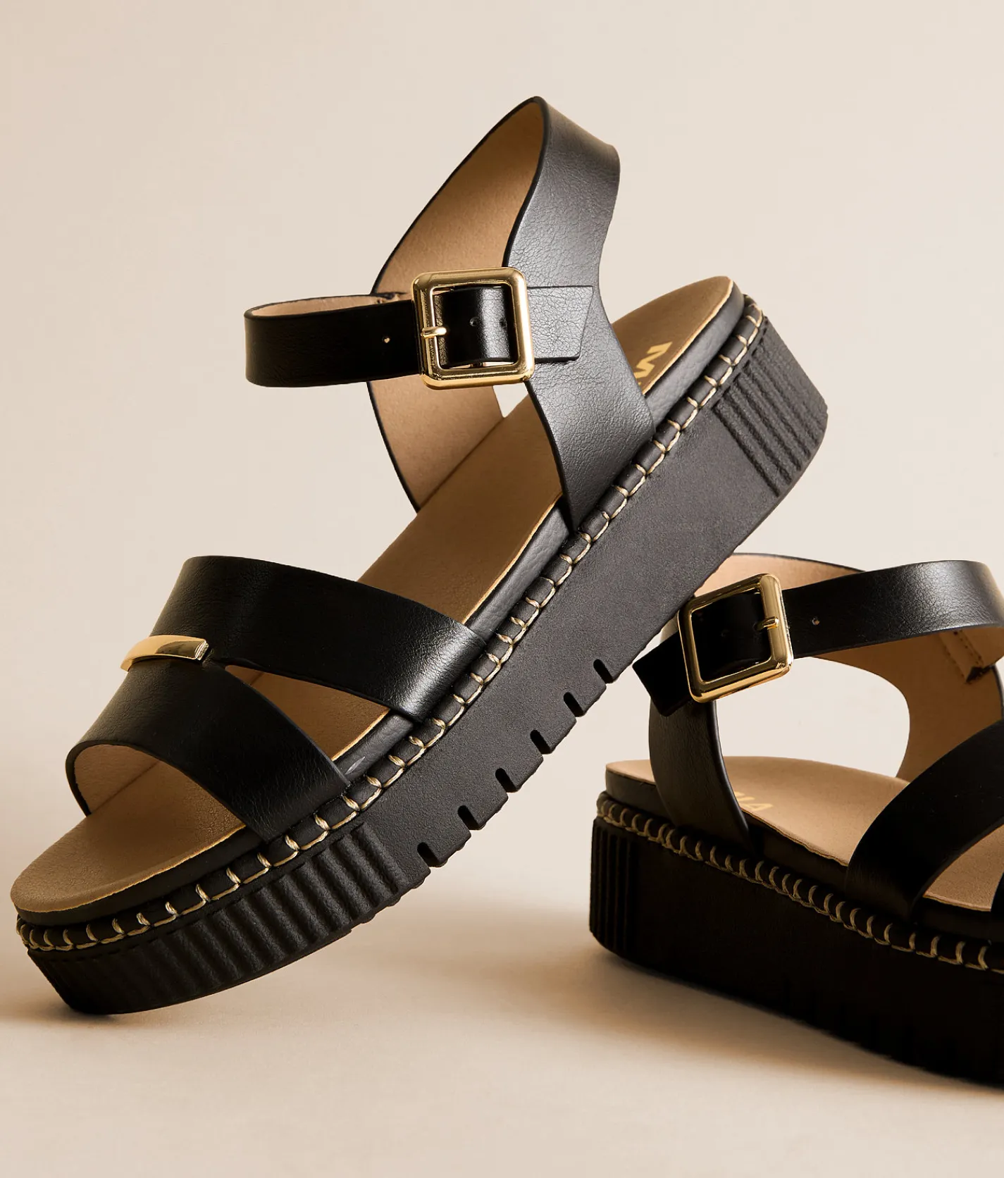 Shoes | Mia Hariiette Flatform Sandal Black