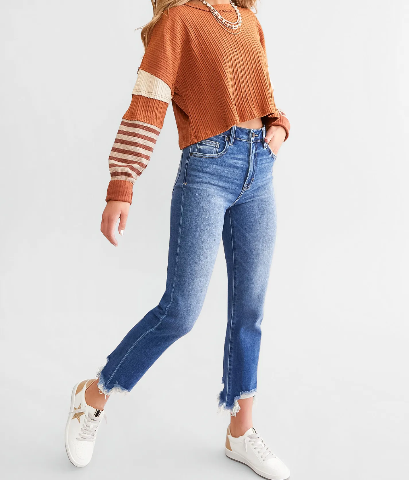 Jeans|Bottoms | HIDDEN Harley Mom Stretch Jean Medium Dark