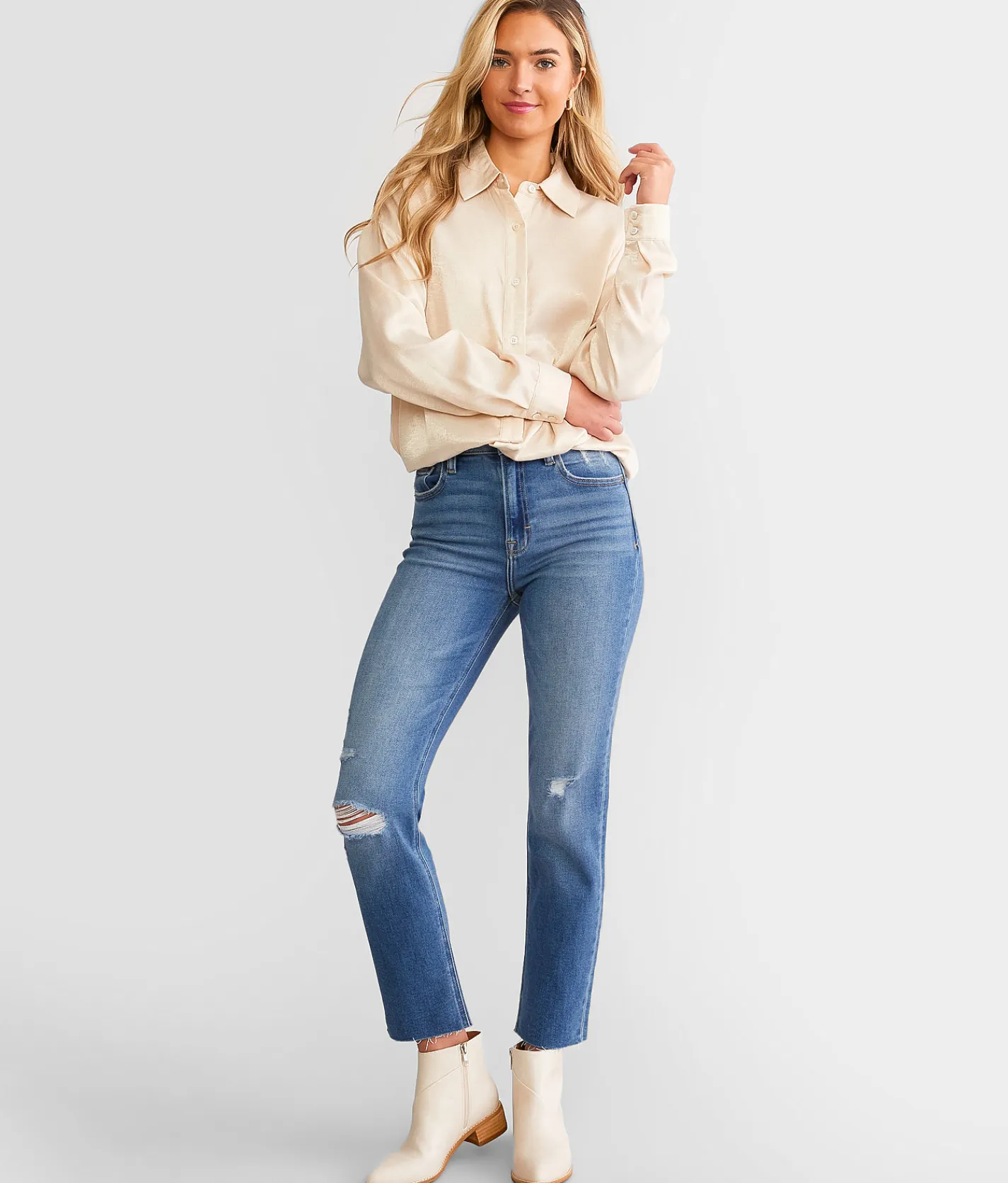 Jeans|Bottoms | HIDDEN Harley Mom Stretch Jean Medium