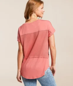 Tops | White Crow Harley Top Mineral Red