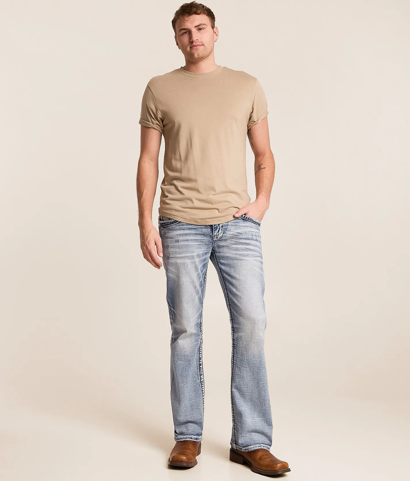 Rock Revival Harlon Slim Boot Stretch Jean Harlon SB200 Hot