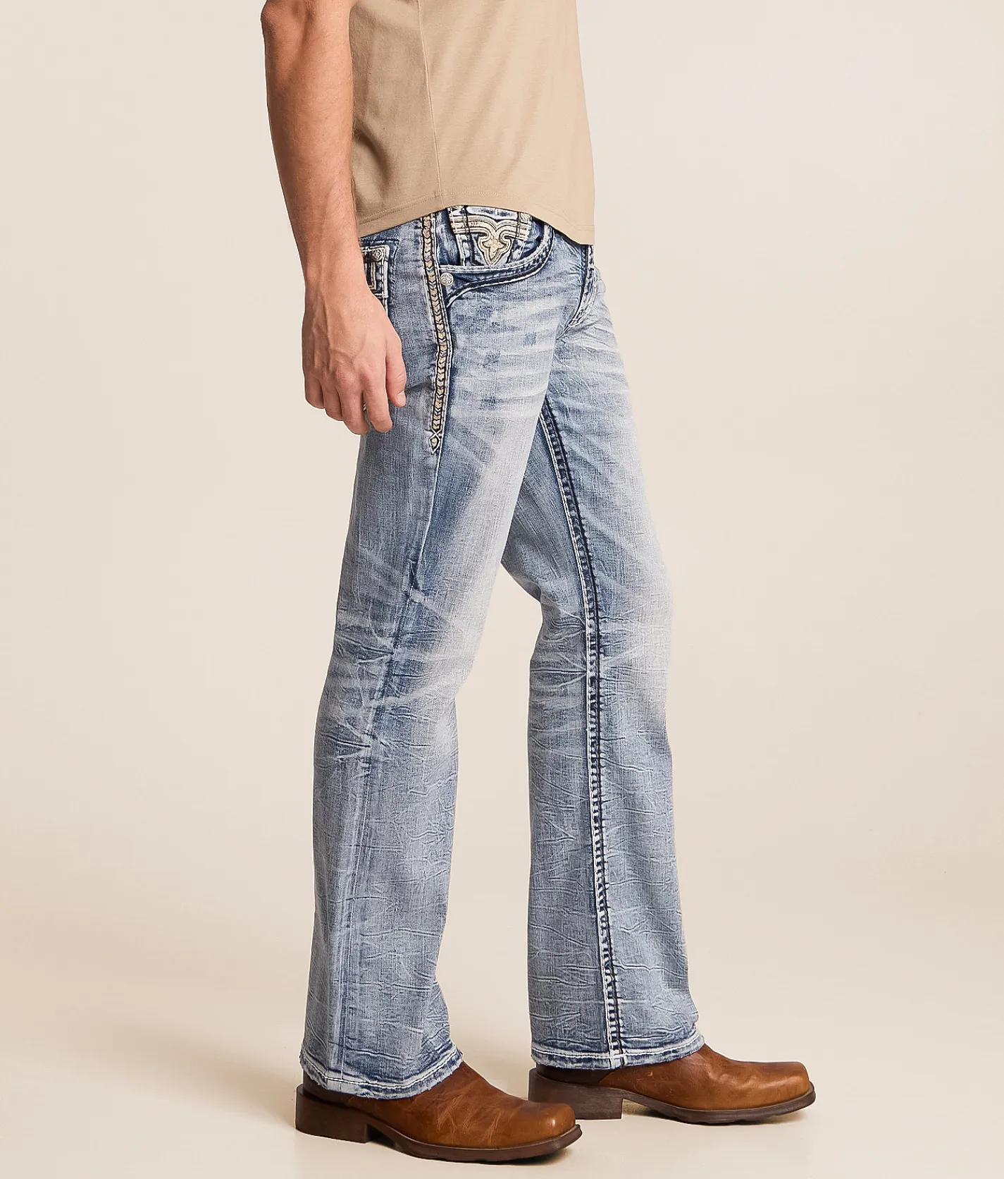 Rock Revival Harlon Slim Boot Stretch Jean Harlon SB200 Hot