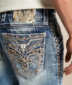 Rock Revival Harman Relaxed Taper Stretch Jean Harman EQ200 Discount