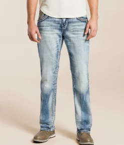 Rock Revival Harman Relaxed Taper Stretch Jean Harman EQ200 Discount