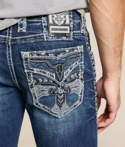Rock Revival Harman Straight Stretch Jean Harman J202 Online
