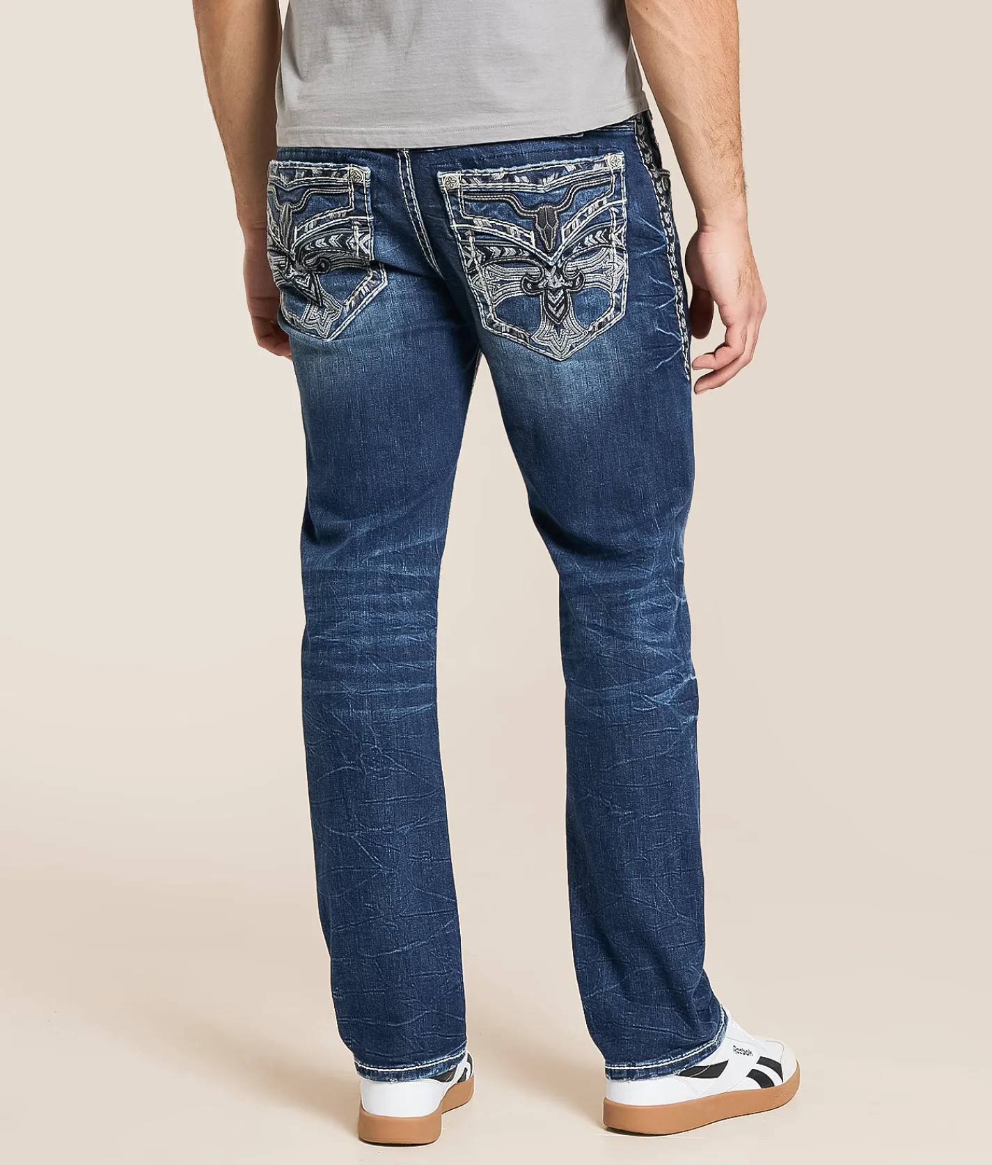 Rock Revival Harman Straight Stretch Jean Harman J202 Online
