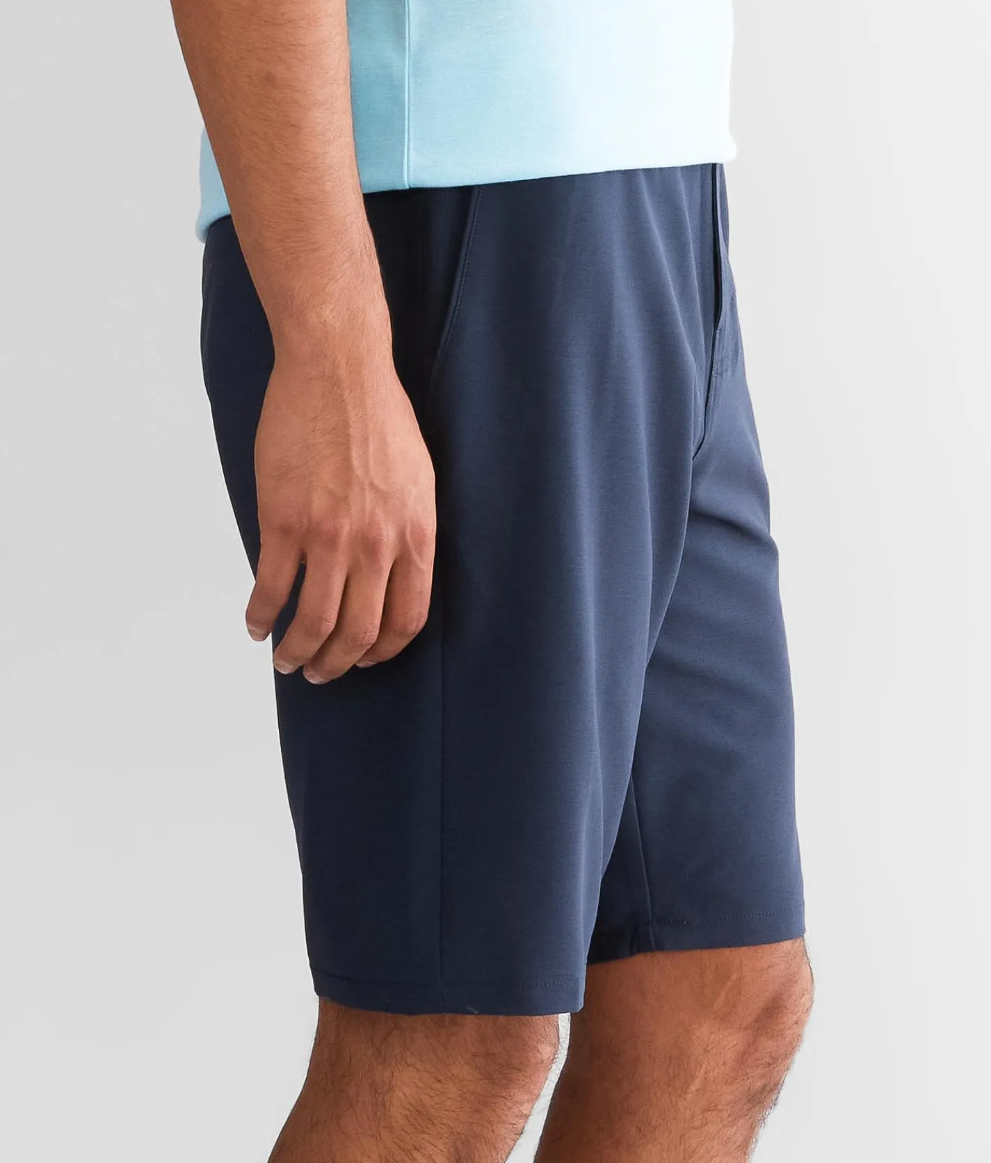 Veece Harman Stretch Walkshort Black Navy Clearance