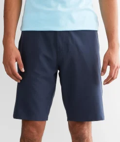 Veece Harman Stretch Walkshort Black Navy Clearance