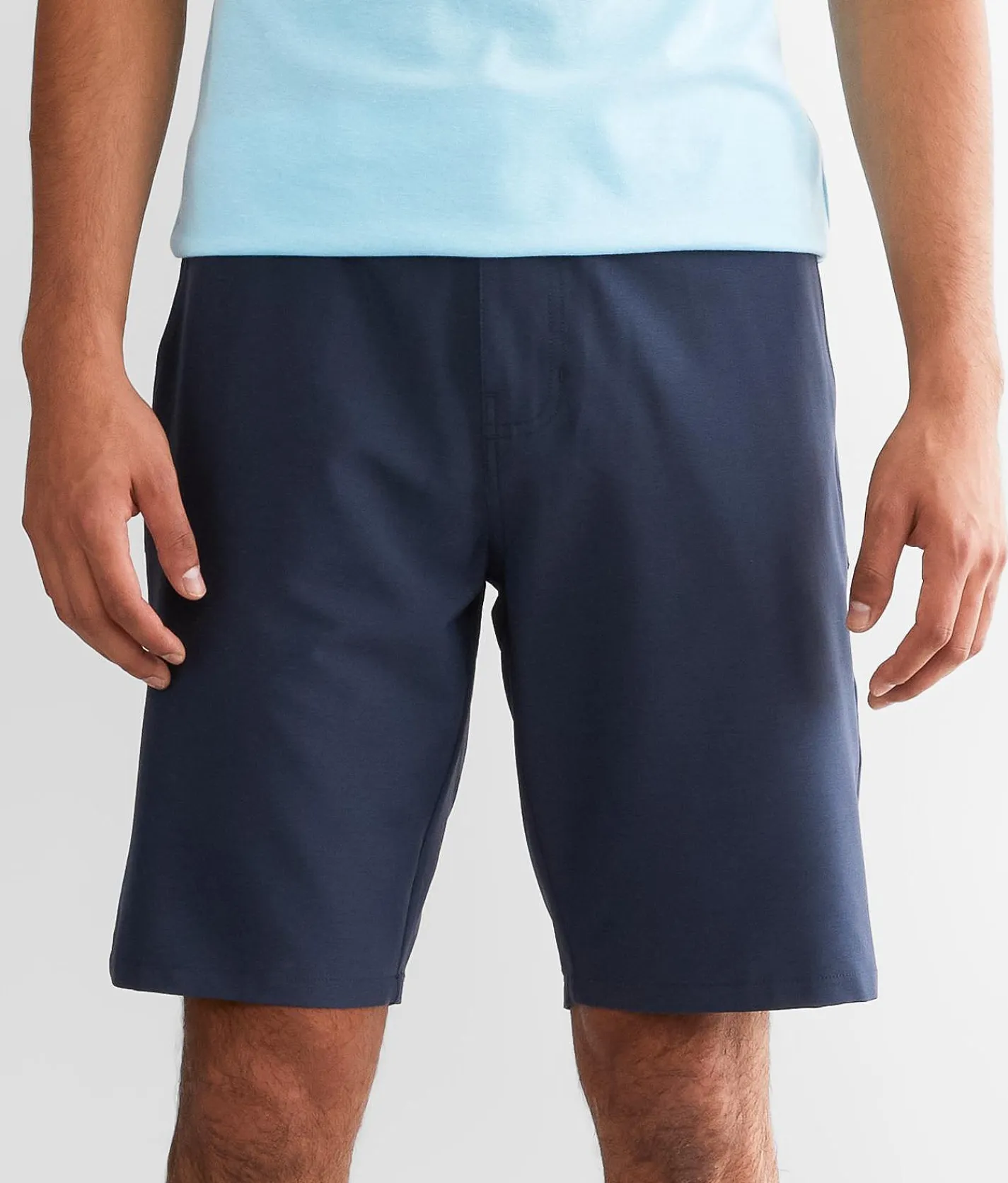 Veece Harman Stretch Walkshort Black Navy Clearance