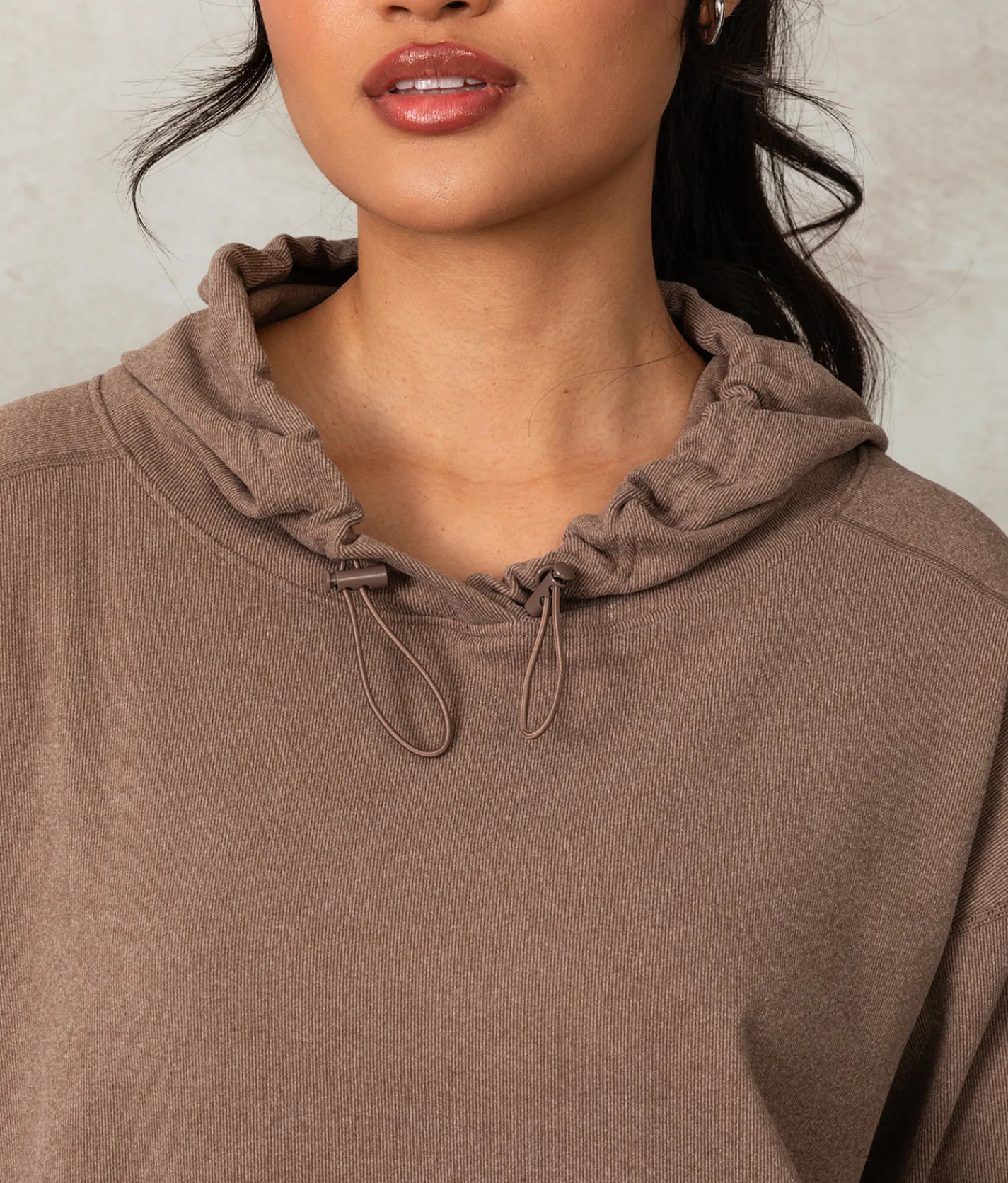 Tops|Activewear | Buckle Black Harper Hoodie Cocoa