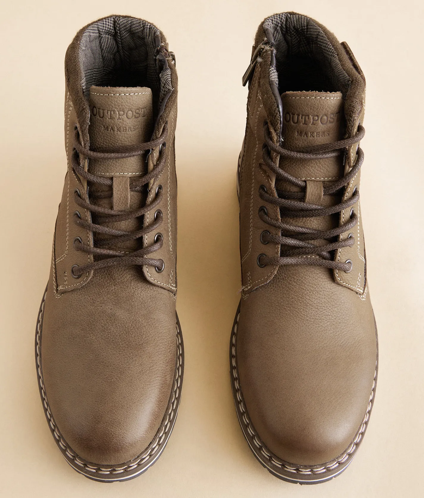 Outpost Makers Harrington Leather Boot Khaki Online