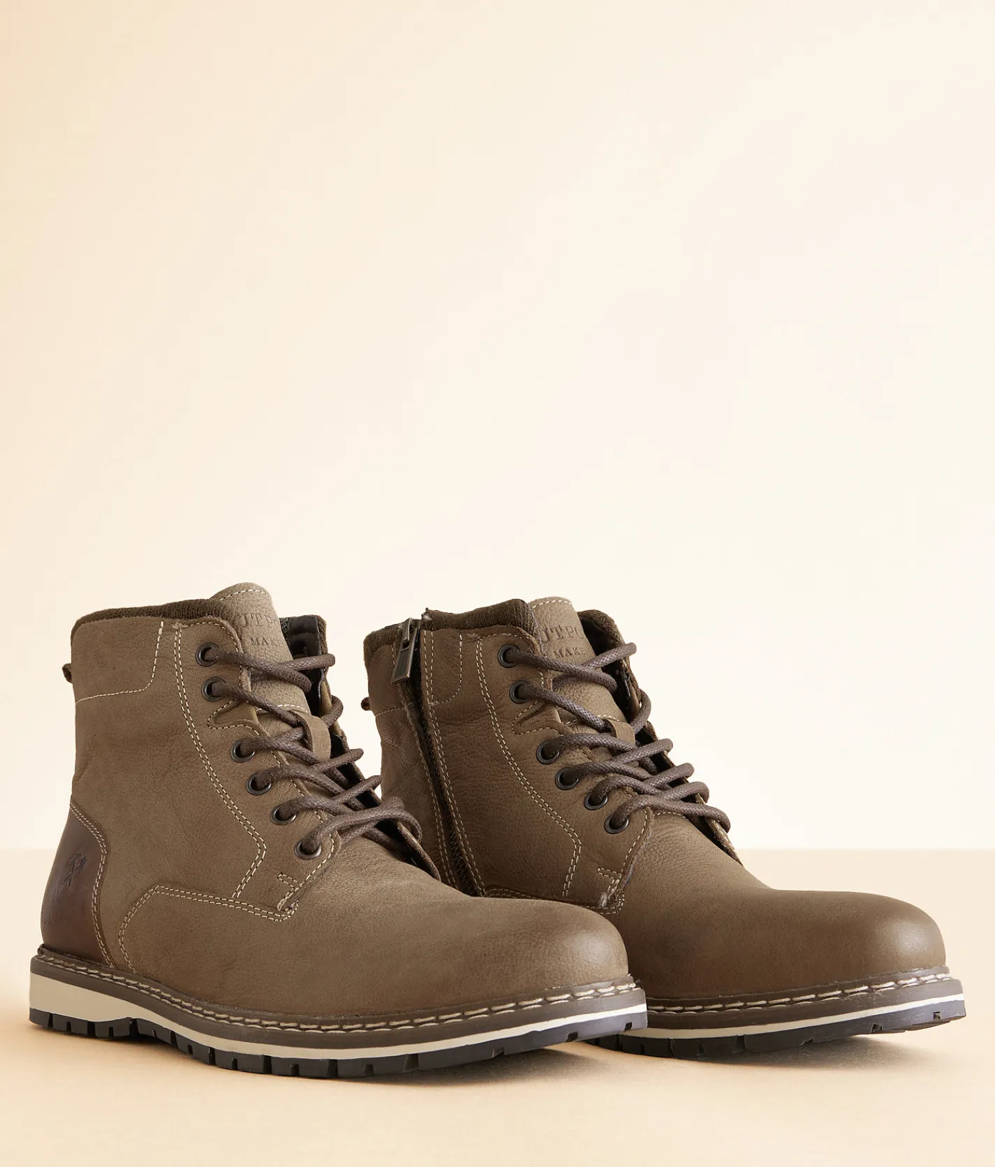 Outpost Makers Harrington Leather Boot Khaki Online