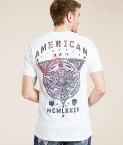 Graphic T-Shirts | American Fighter Harrogate T-Shirt White