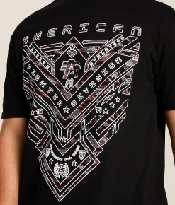 Tops|Graphic T-Shirts | American Fighter Harshaw T-Shirt Black
