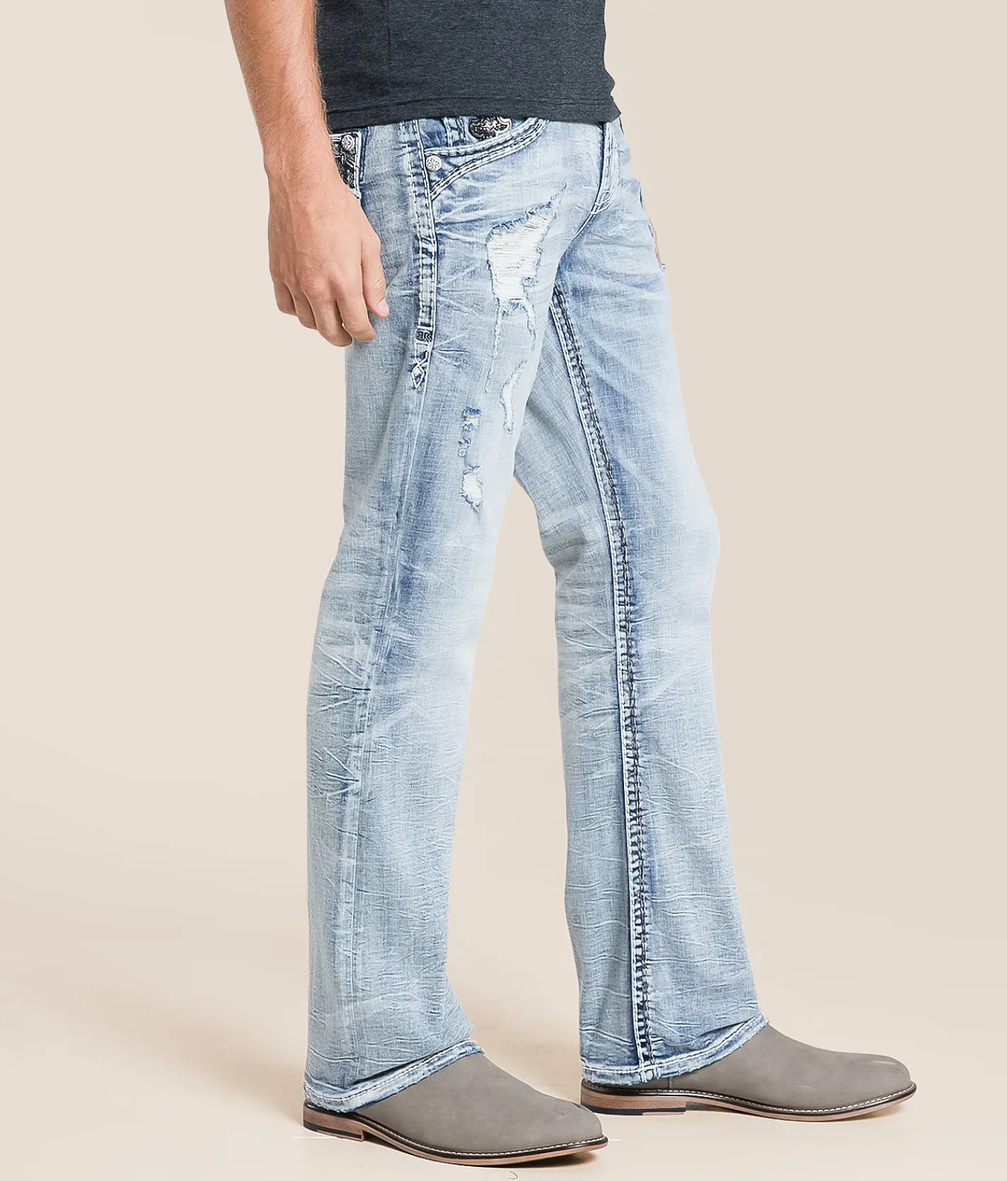 Rock Revival Harvey Slim Boot Stretch Jean Harvey SB202 Hot