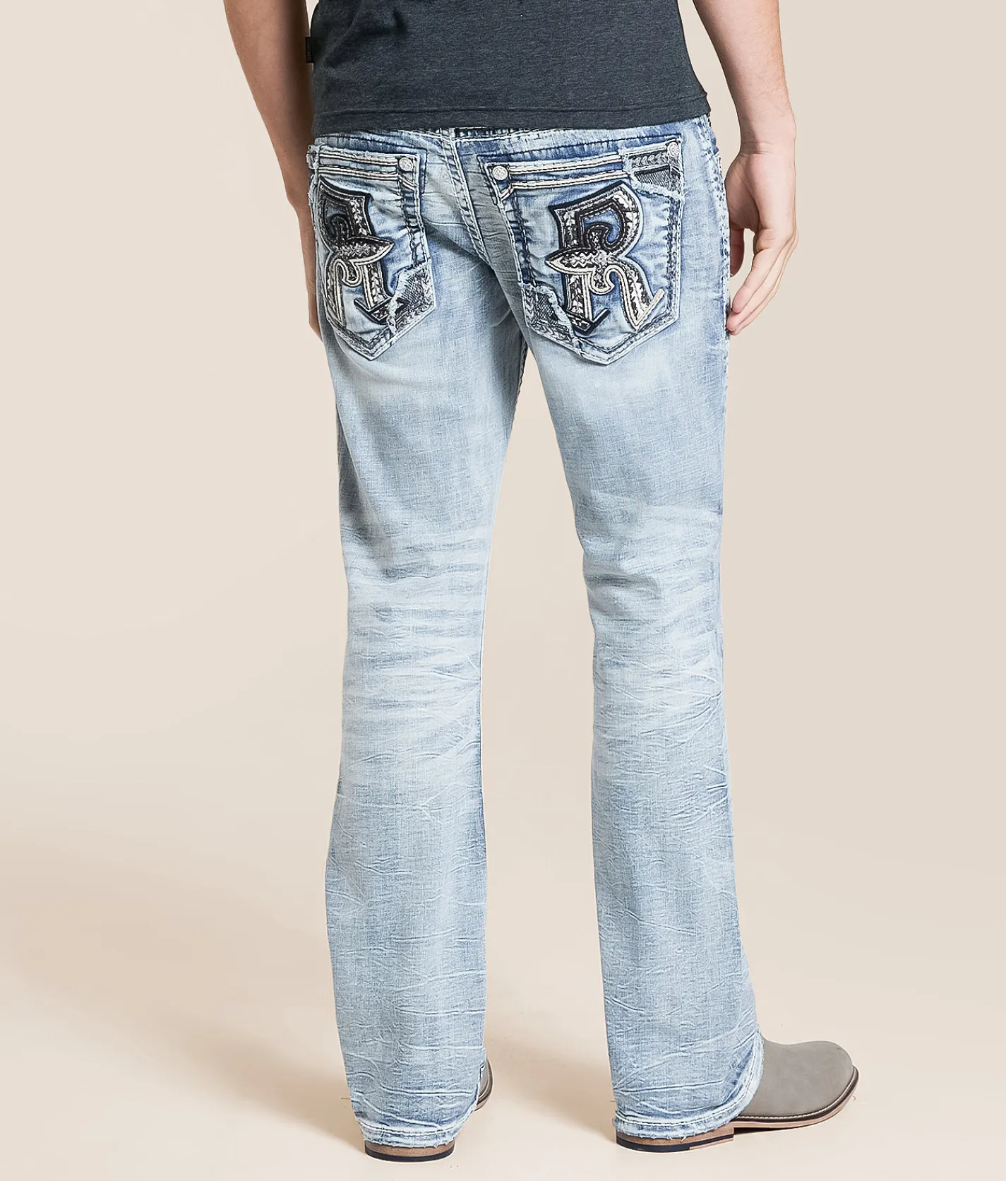 Rock Revival Harvey Slim Boot Stretch Jean Harvey SB202 Hot