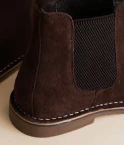 Shoes | Steve Madden Hatford Leather Chelsea Boot Brown