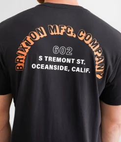 Graphic T-Shirts | Brixton Haven T-Shirt Black