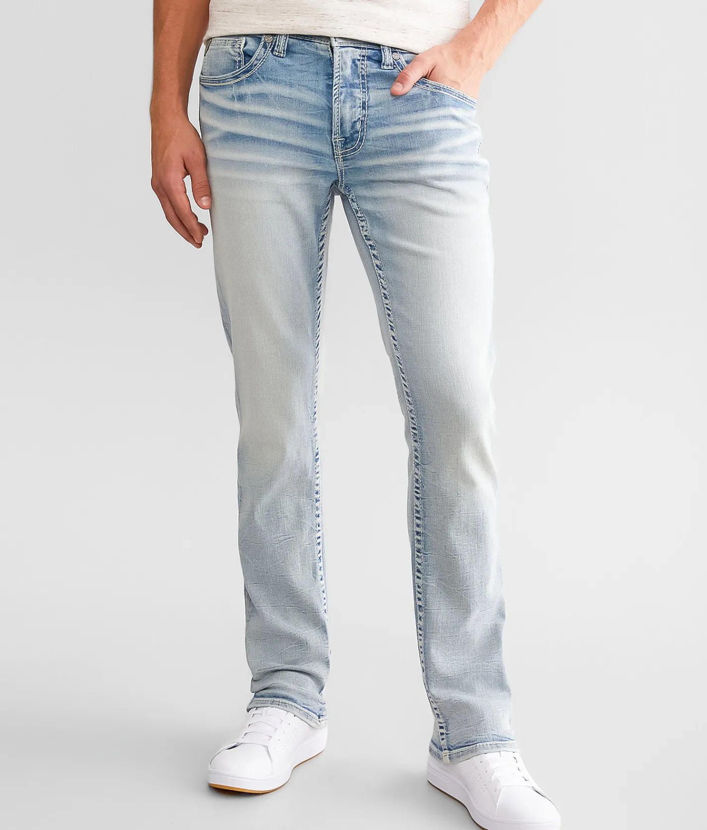 Sale Jeans|Bottoms | Salvage Havoc Straight Stretch Jean Corinth