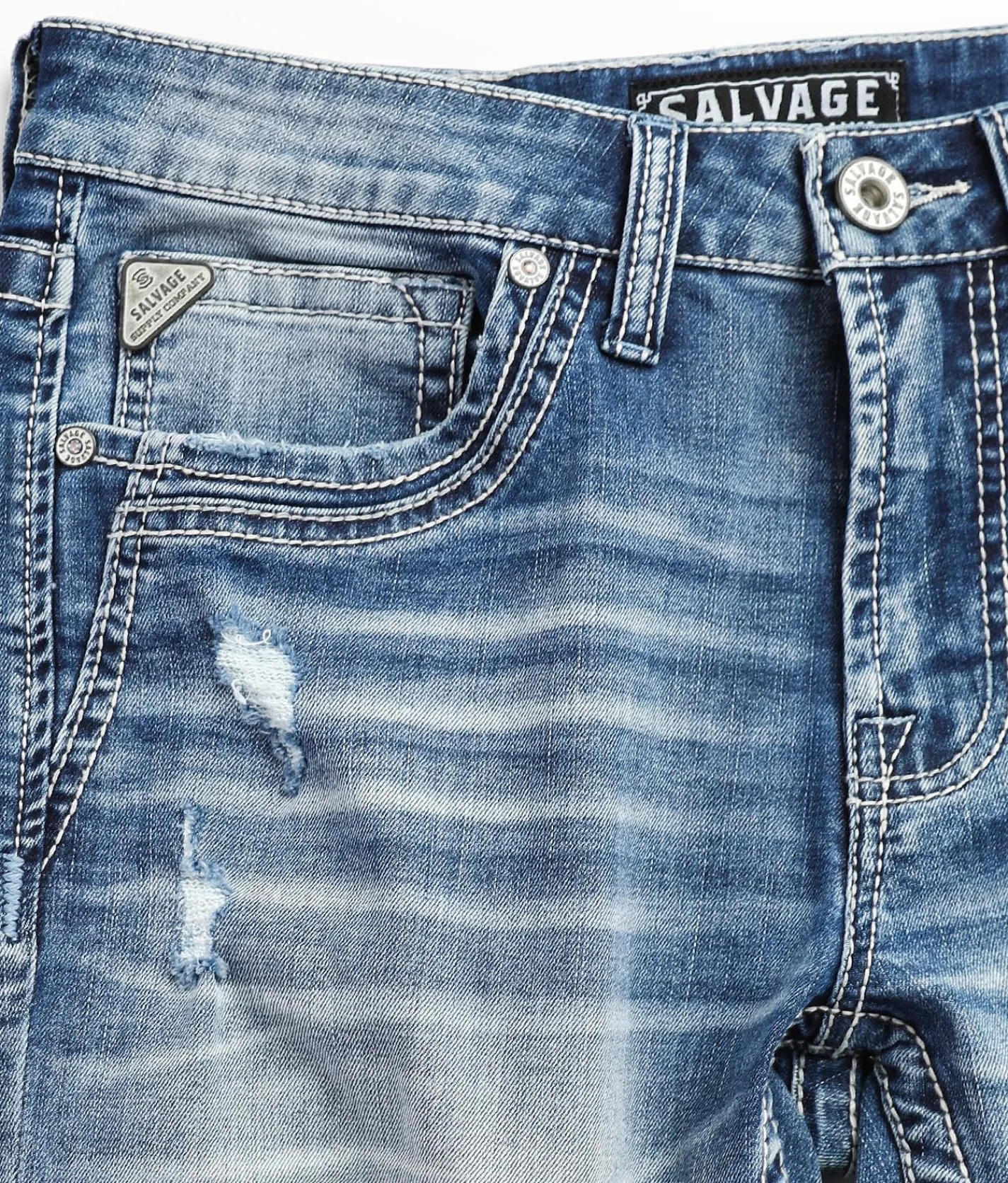 Sale Jeans|Bottoms | Salvage Havoc Straight Stretch Jean Mars