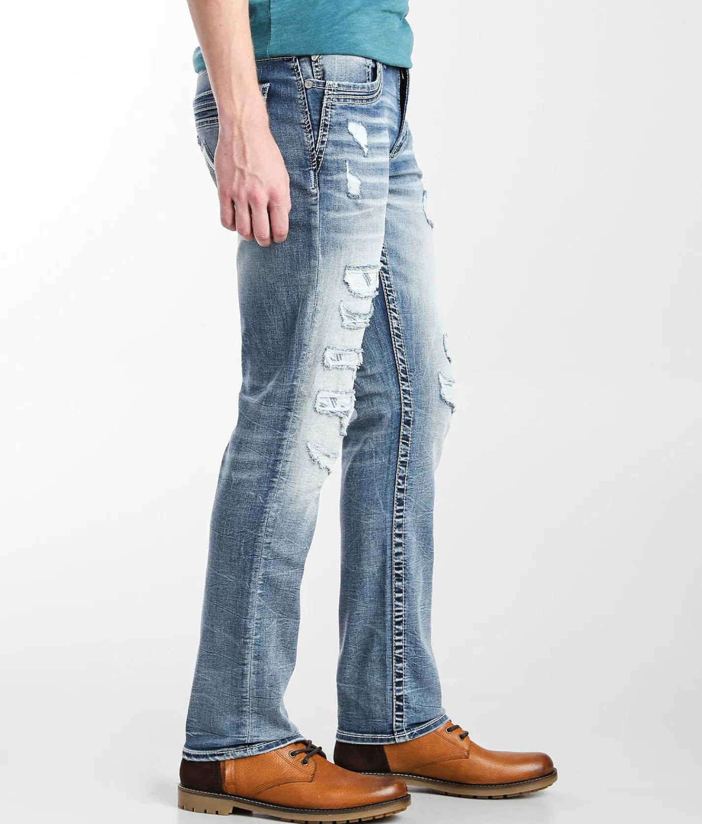 Sale Jeans|Bottoms | Salvage Havoc Straight Stretch Jean Mars