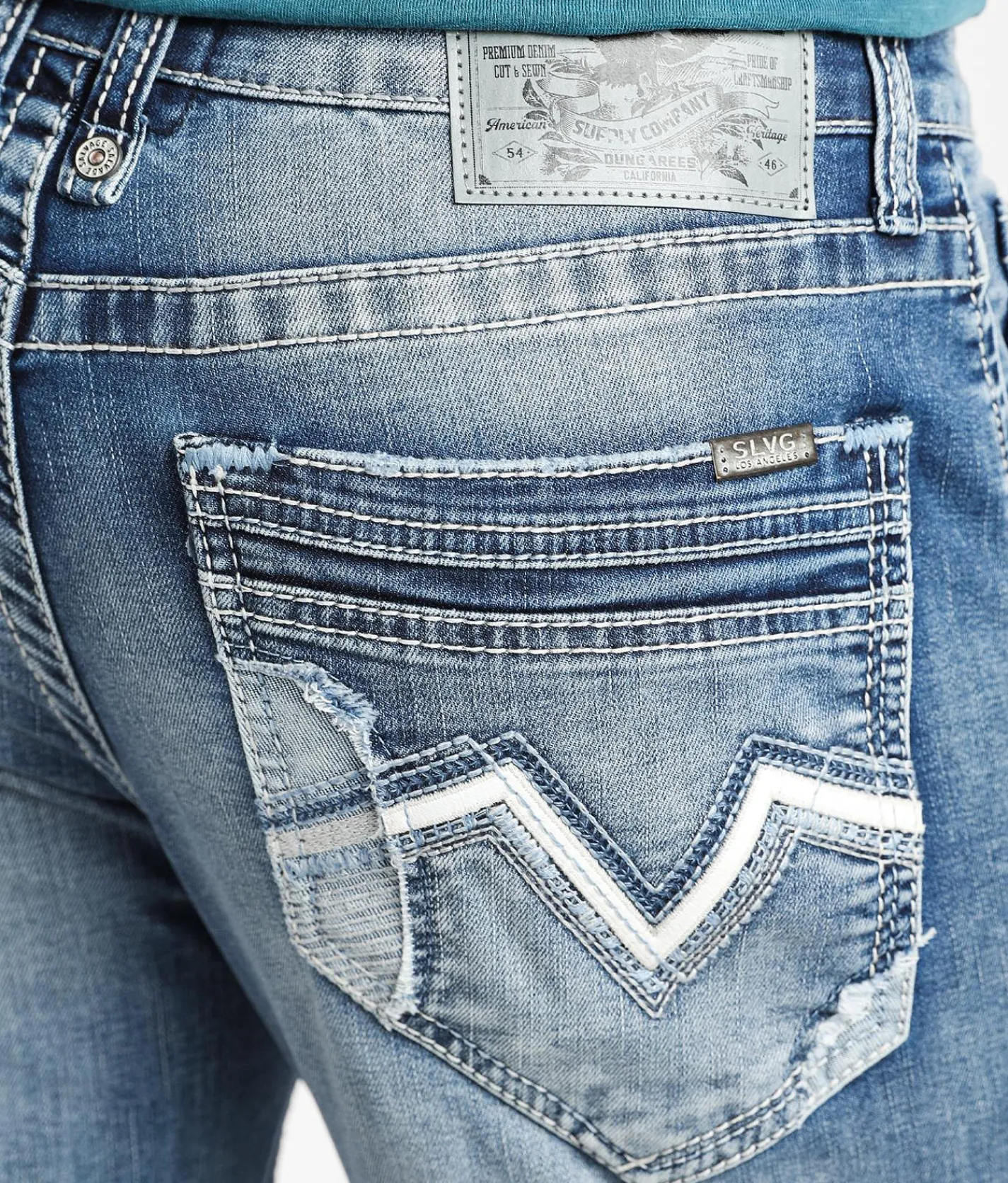 Sale Jeans|Bottoms | Salvage Havoc Straight Stretch Jean Mars