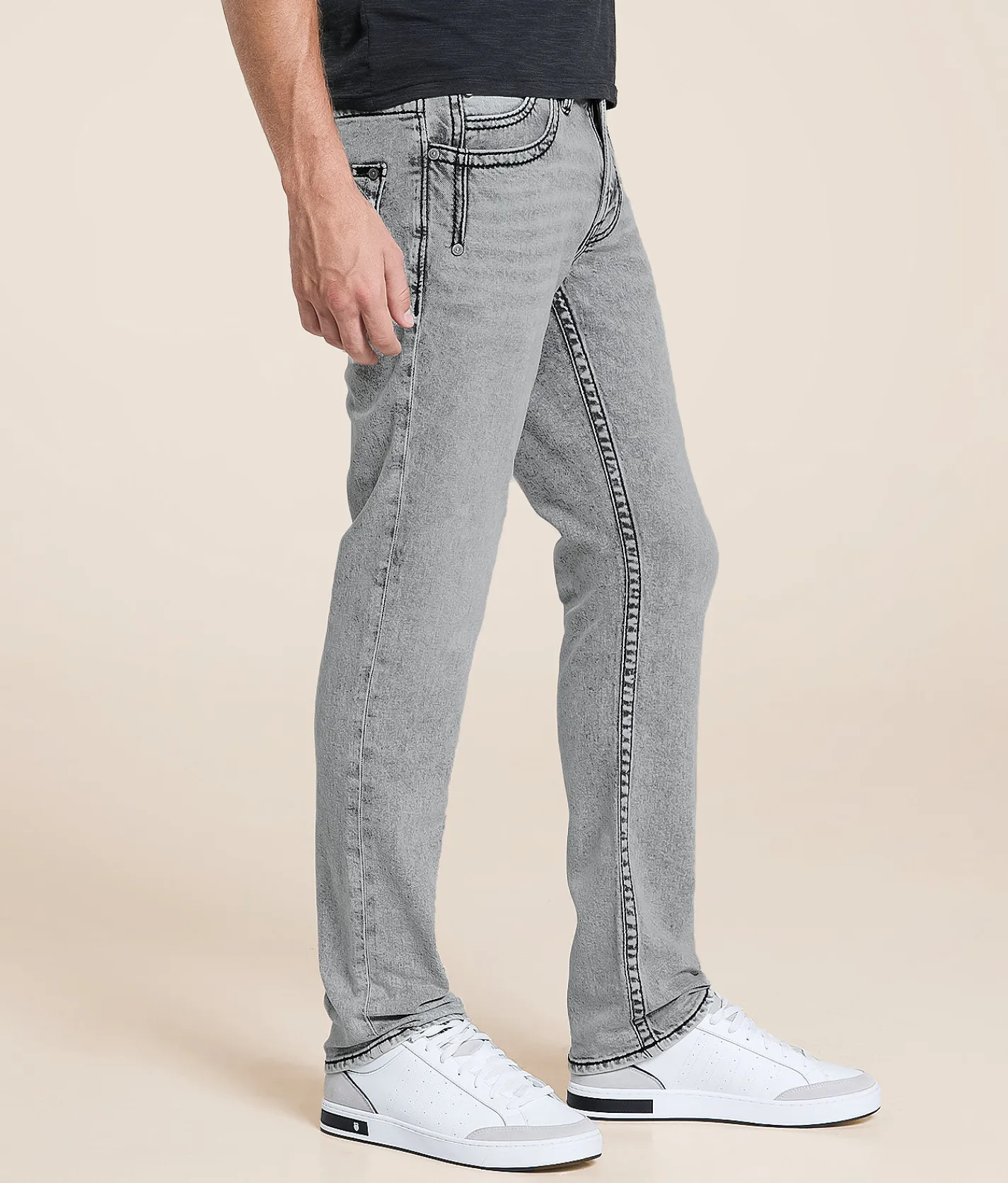 Salvage Havoc Straight Stretch Jean Galactic Brew Clearance