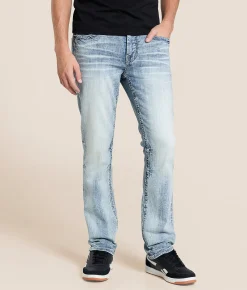 Jeans | Salvage Havoc Straight Stretch Jean Electric Ale