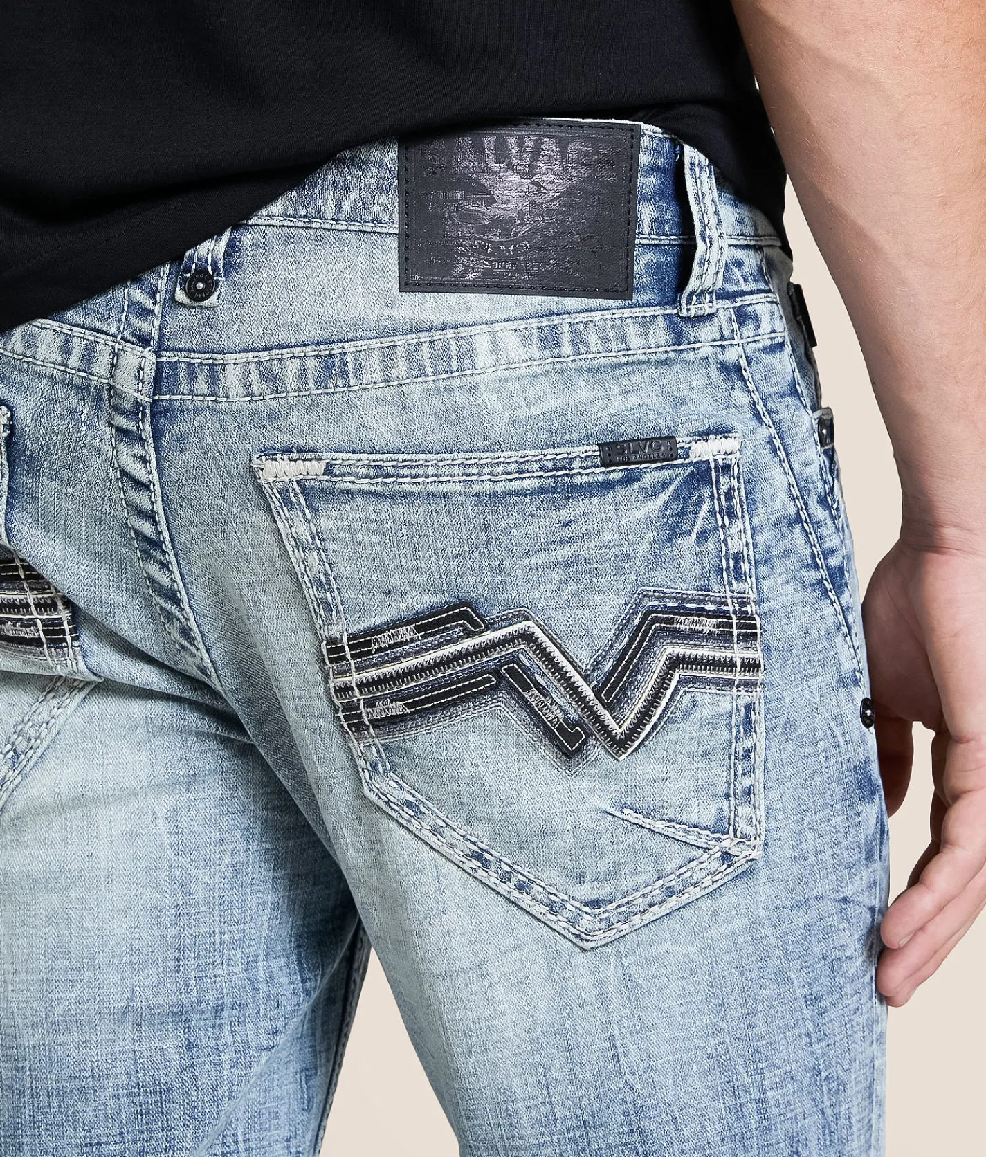 Jeans | Salvage Havoc Straight Stretch Jean Electric Ale