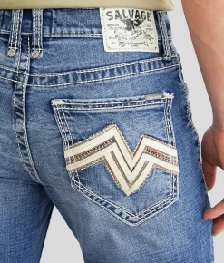 Salvage Havoc Straight Stretch Jean Tripoli Outlet