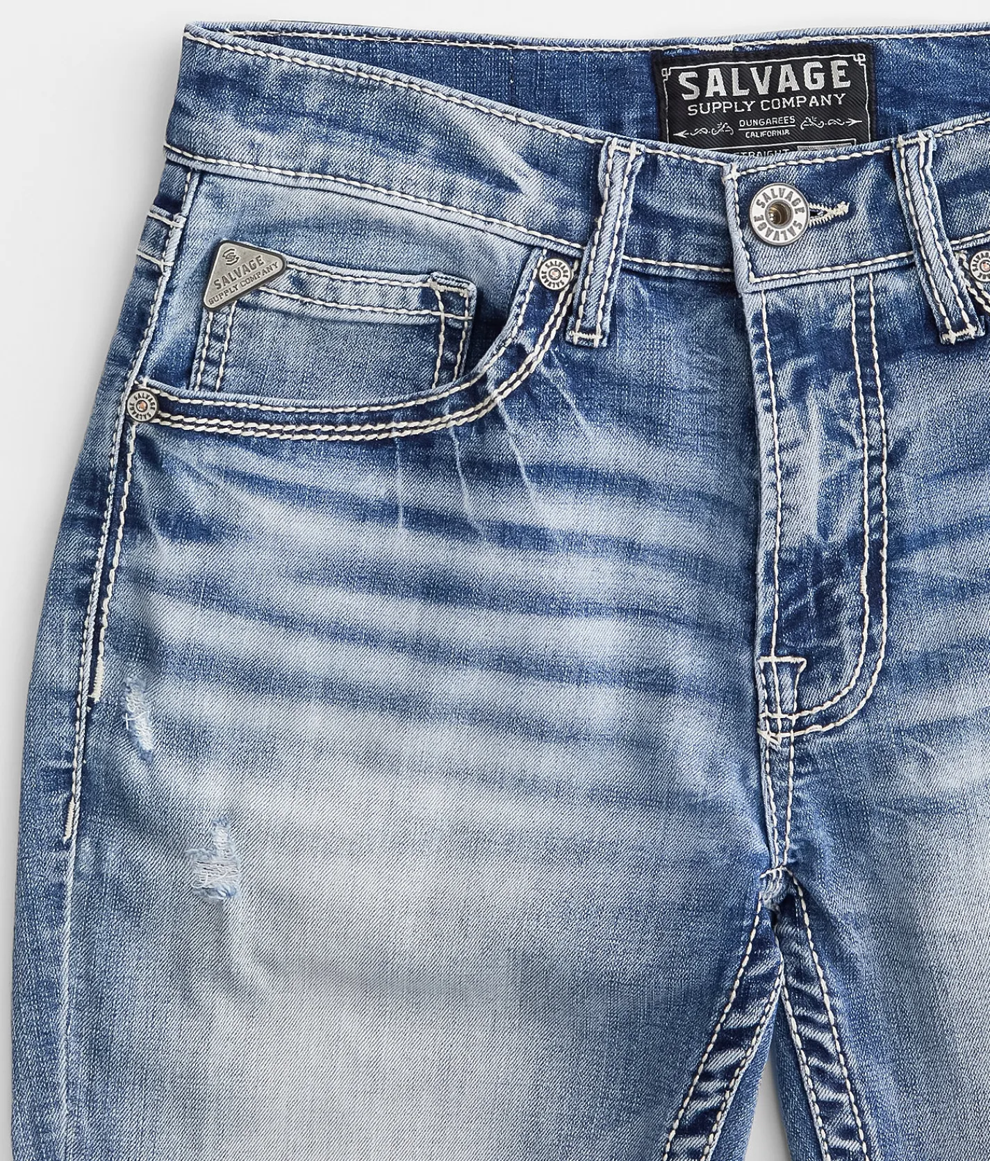 Salvage Havoc Straight Stretch Jean Egaleo New