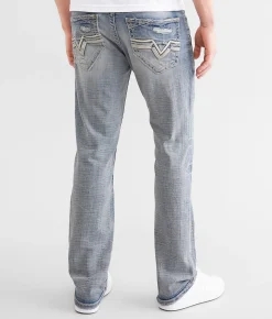 Salvage Havoc Straight Stretch Jean Tropic Slam Clearance