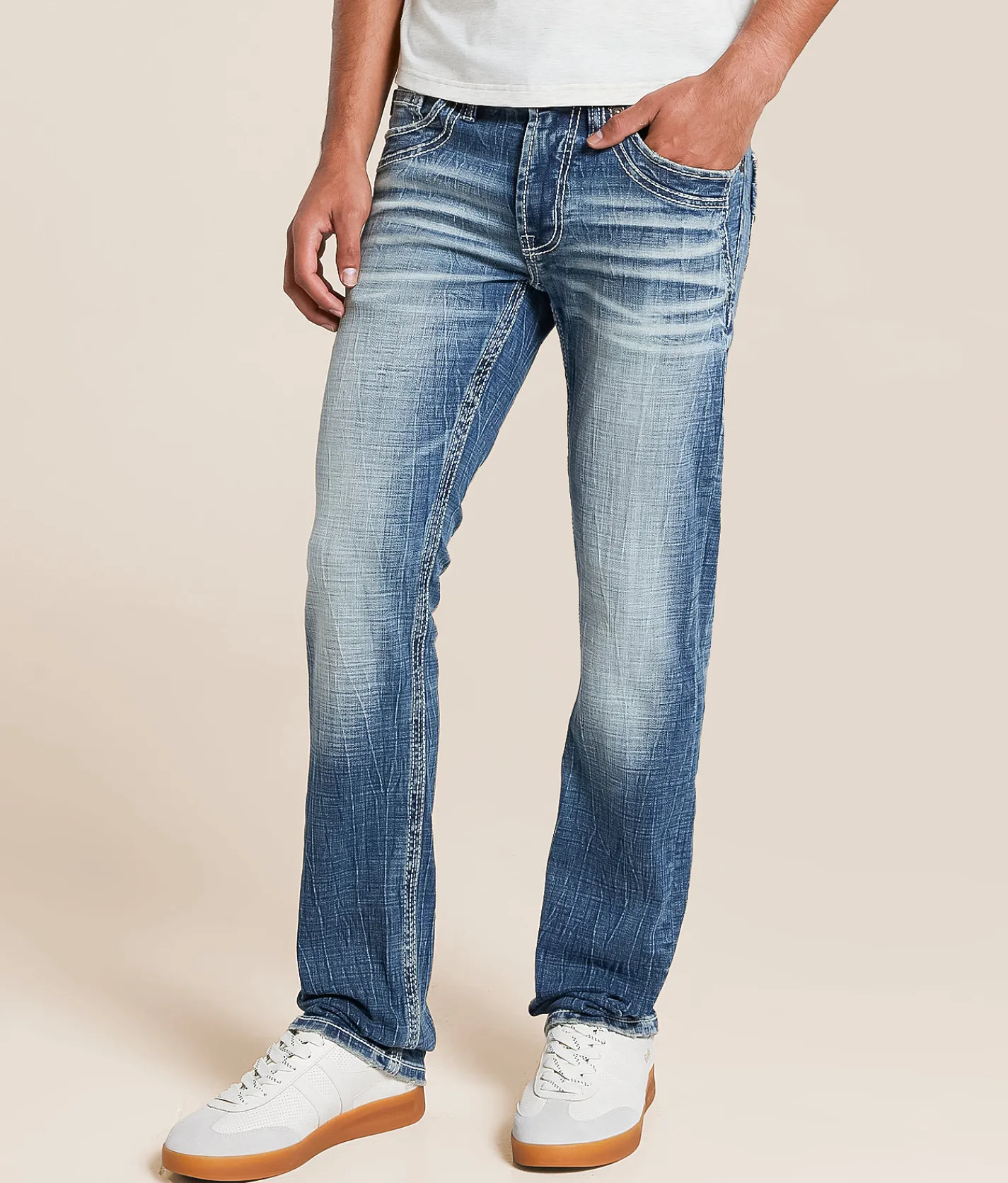 Salvage Havoc Straight Stretch Jean Mile High City Clearance