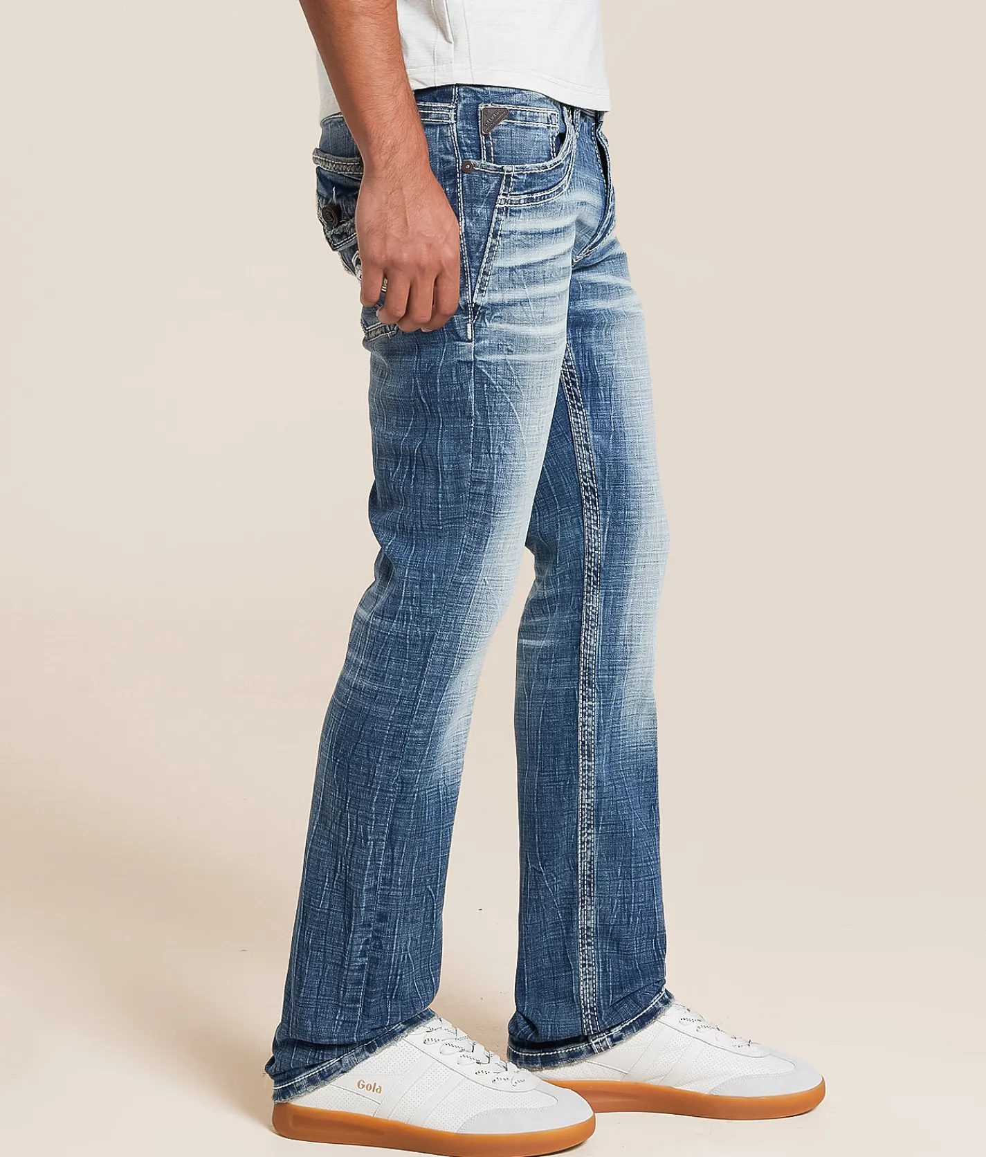Salvage Havoc Straight Stretch Jean Mile High City Clearance