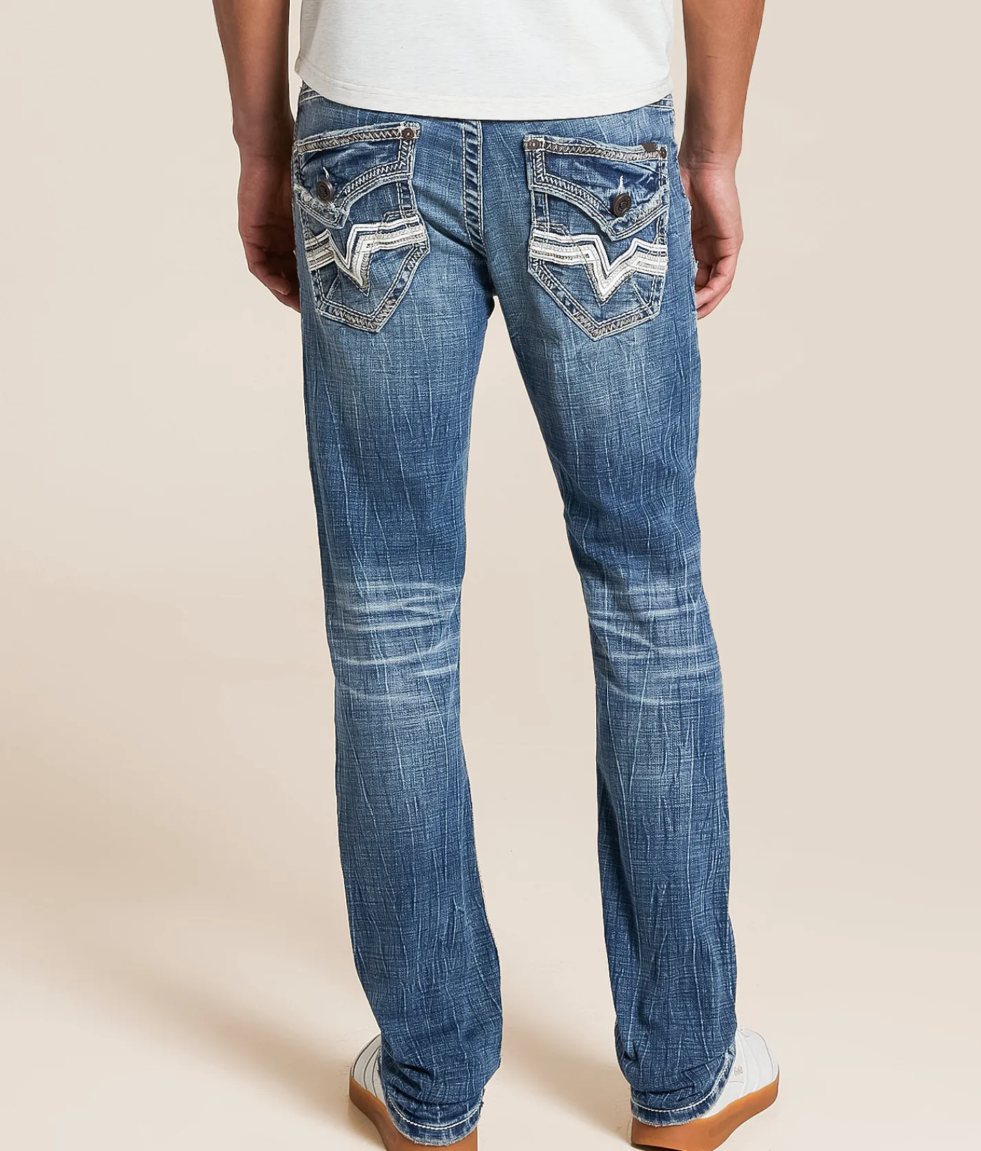 Salvage Havoc Straight Stretch Jean Mile High City Clearance
