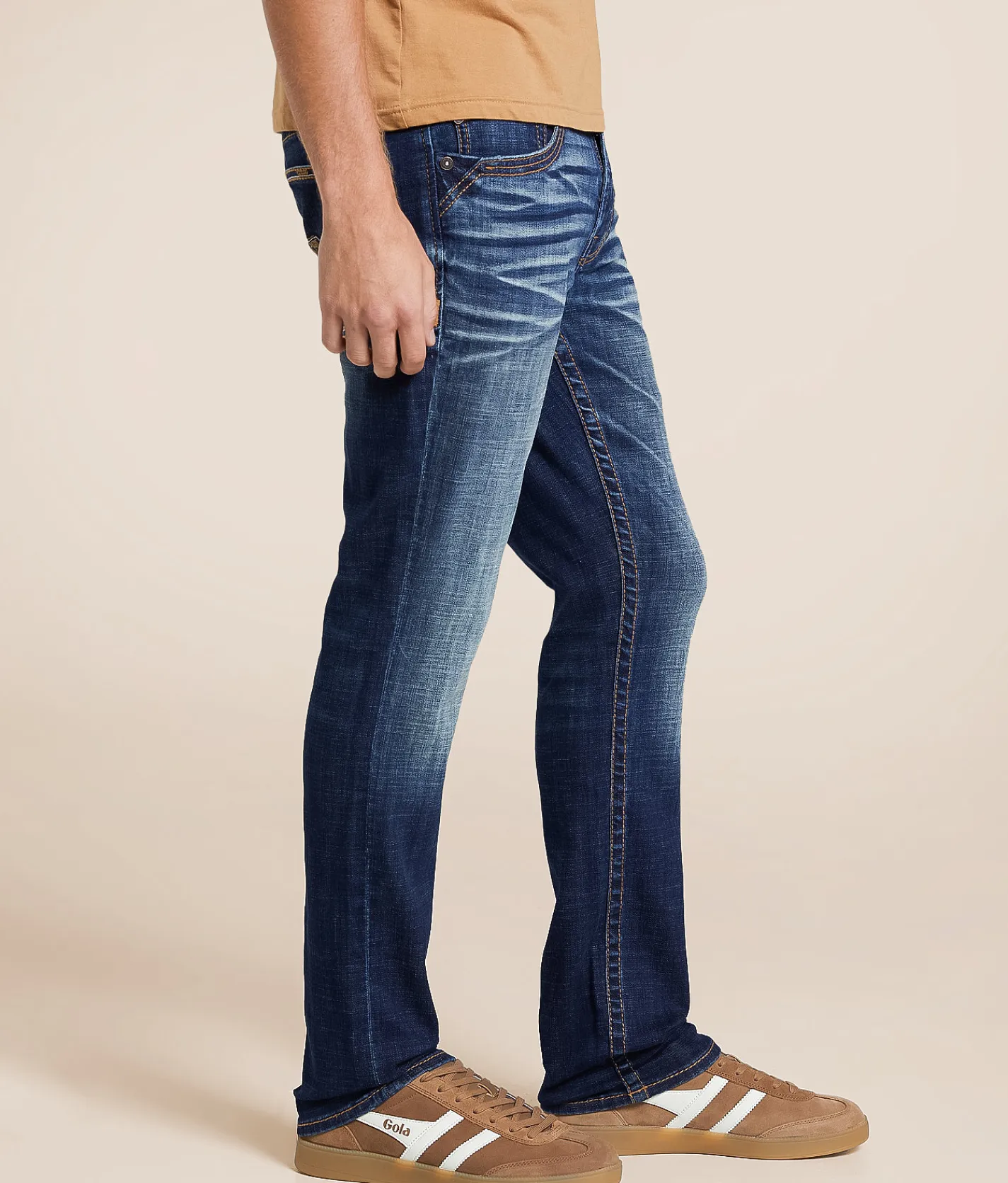 Bottoms|Jeans | Salvage Havoc Straight Stretch Jean Sonic Wave