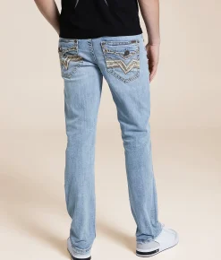 Jeans | Salvage Havoc Straight Stretch Jean Surly Darkness