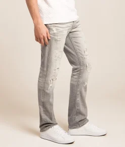 Salvage Havoc Straight Stretch Jean Hot Springs Clearance