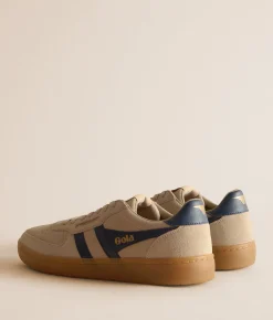 Shoes | Gola® Hawk '86 Suede Sneaker Bone Navy Gum