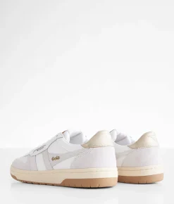 Shoes | Gola® Hawk Leather Sneaker White Light Caramel Gold