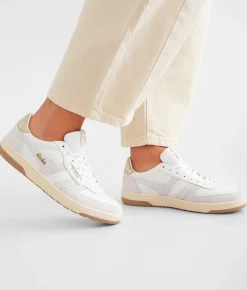 Shoes | Gola® Hawk Leather Sneaker White Light Caramel Gold