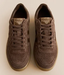Shoes | Gola® Hawk Leather 86 Sneaker Otter Gum