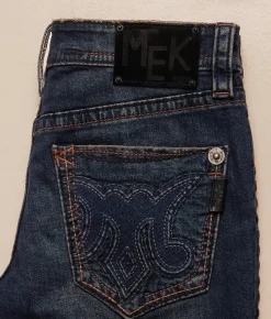 Bottoms | MEK Hayden Straight Stretch Jean Hayden 102