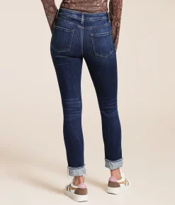 VERVET by Flying Monkey Haylie Ankle Skinny Cuffed Jean Windfall Best