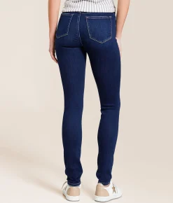 VERVET by Flying Monkey Haylie High Rise Skinny Stretch Jean Tranquil Treasure Outlet