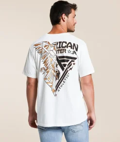 American Fighter Hayward T-Shirt Antique White Outlet