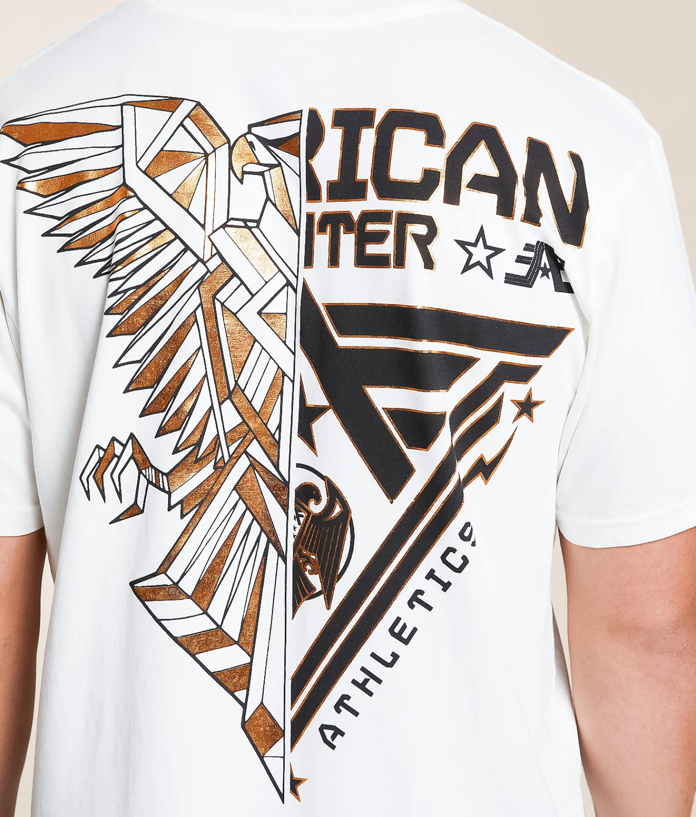 American Fighter Hayward T-Shirt Antique White Outlet