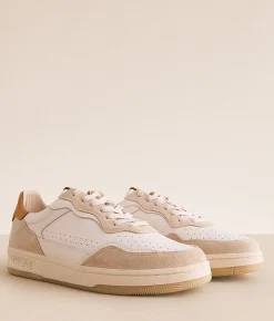 CLAE Haywood Leather Sneaker Fog Leather Safari New