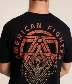 Tops|Graphic T-Shirts | American Fighter Hazelwood T-Shirt Black